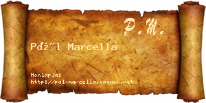 Pál Marcella névjegykártya